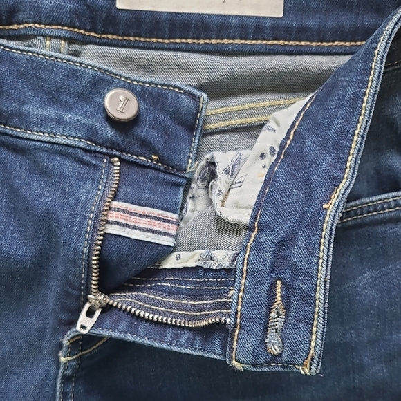 Anthro Pilcro Stet Mid-Rise Skinny Jeans with Split Hem - Size 29 - Picture 7 of 11